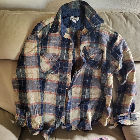 MIDWEST TRADERS XL button up 85% wool 15% nylon made in Korea rn 13711 - Picture 1 of 7